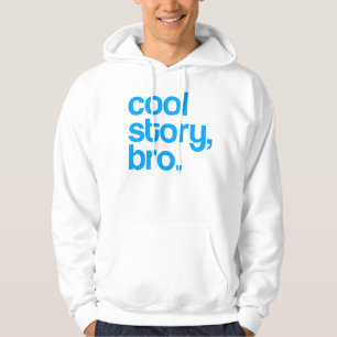 淡いブルーの元のCOOL STORY BRO パーカ