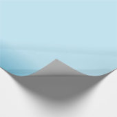 淡いブルーの勾配 ラッピングペーパー (角)