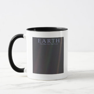 淡いブルーの点のコンボのコーヒー・マグ マグカップ