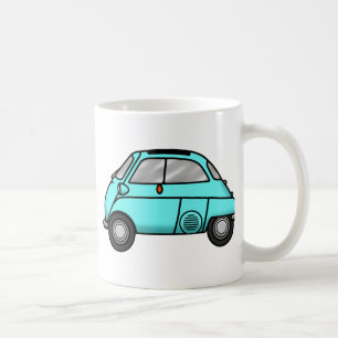 淡いブルーのisetta コーヒーマグカップ