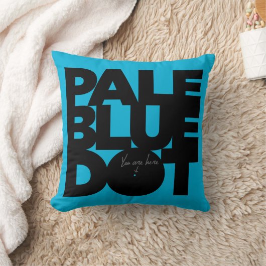 淡いブルー クッション (ブランケット)