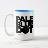 淡いブルー ツートーンマグカップ (左)