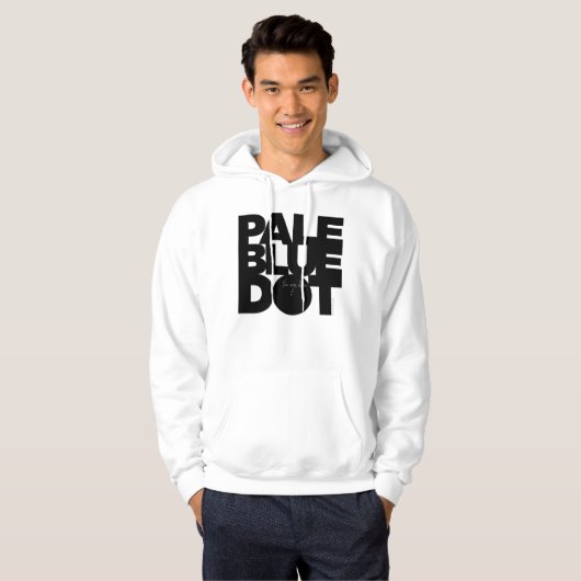 淡いブルー パーカ (正面フル)