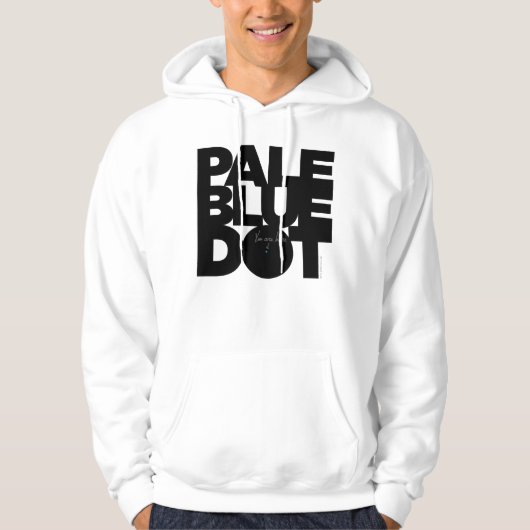 淡いブルー パーカ (正面)