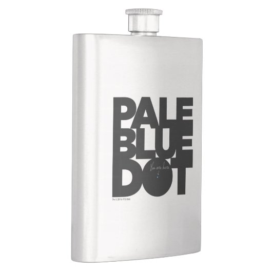 淡いブルー フラスク (右)