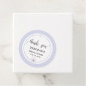 淡いライラックのブライダルシャワー フェイバータグ (インサイチュ)