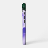 淡いラベンダー　パープルローズ iPhone 16ケース (左側面)