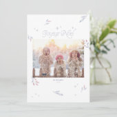 淡い冬の実のクリスマスホリデー (スタンド正面)