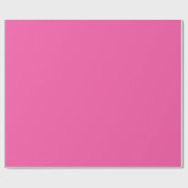 淡い明るいホットピンク ラッピングペーパー (フラット)