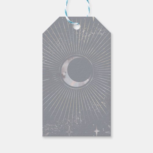 淡い月が弾ける ギフトタグ (正面)