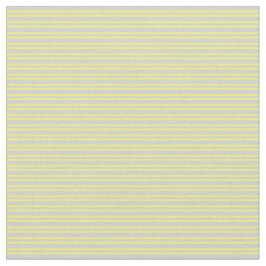 淡い灰色と黄色の色のパタストライプのーン ファブリック