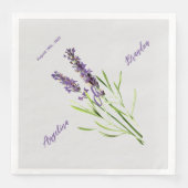 淡い灰色のヴィンテージ ラベンダー - 結婚式 (正面)