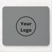 淡い灰色 マウスパッド (正面)