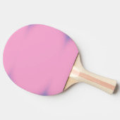 淡い無地のピンク 卓球ラケット (横)