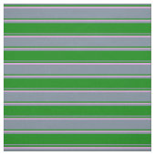 淡い石板グレー、緑、梅の色柄 ファブリック (見本)