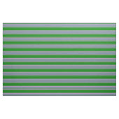 淡い石板グレー、緑、梅の色柄 ファブリック (ファットクウォーター)