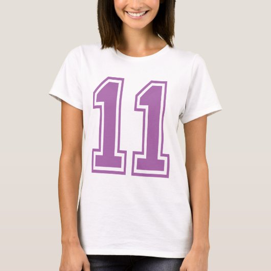 淡い紫11 Tシャツ (正面)