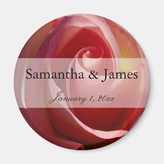 淡い色のな月は上がりました マグネット (正面)