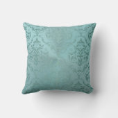 淡い色のな水のアンティークの装飾用クッションのヴィンテージのダマスク織 クッション (裏面)