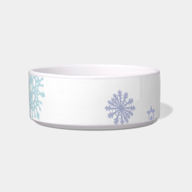 淡い色のな雪片 ボウル (正面)