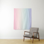 淡い色のカラフルグラデーション背景 タペストリー (インサイチュ)