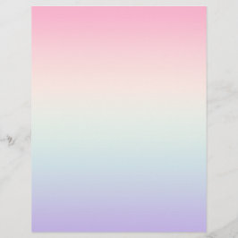 淡い色のカラフルグラデーション背景 チラシ