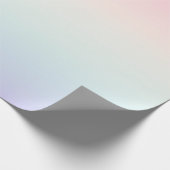 淡い色のカラフルグラデーション背景 ラッピングペーパー (角)