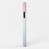 淡い色のカラフルグラデーション背景 Case-Mate iPhoneケース (裏面/右)