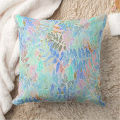 淡い色のサゲ離れド クッション (ブランケット)