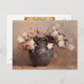 淡い色のバラ – はがき (正面/裏面)