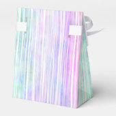 淡い色のレインボーストライプブラシ線: フェイバーボックス (裏面サイド)