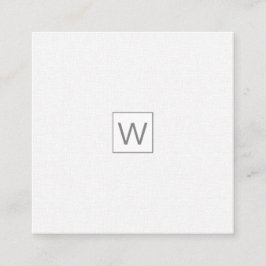 淡い色の全業男らし種プロフェッショナル スクエア名刺