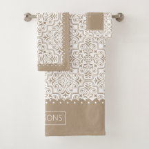 淡い色の卵白ダマスクパタ縁どン