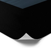 淡い色の月 ポスター (角)