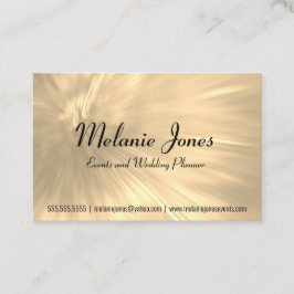 淡い色の金ゴールド爆発 名刺
