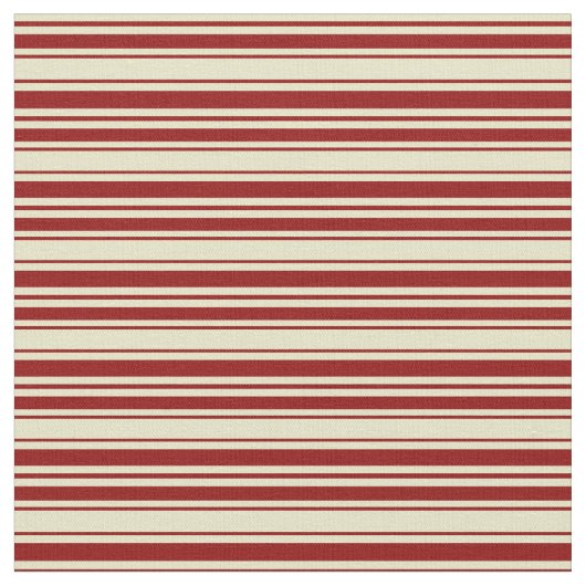 淡い色の金色と濃い赤色の線 ファブリック (クローズアップ)