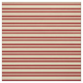 淡い色の金色と濃い赤色の線 ファブリック (見本)