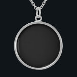 淡い色の スターリングシルバーネックレス<br><div class="desc">16進数コード000000トレンドカラーゴシック深夜の中国語</div>