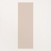 淡い色のTAUPE「猫パパ」オレンジ色の子猫 ヨガマット (裏面)