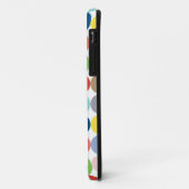淡い色合いのカラフルな円... Case-Mate iPhoneケース (裏面/左)