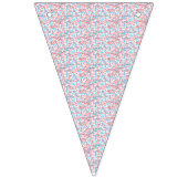 淡い色、lのオフホワイトのテクスチャ付素晴らしき背景 バンティングフラッグ (第2の旗)