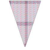 淡い色、lのオフホワイトのテクスチャ付素晴らしき背景 バンティングフラッグ (第1の旗)