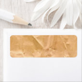 淡い茶色の紙バッグ質背景壁紙 ラベル (インサイチュ)