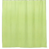 淡い質感の淡いライムグリーン色 シャワーカーテン (正面)