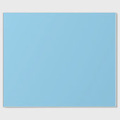淡い赤ちゃんの青い色のシェードトーン ラッピングペーパー (フラット)