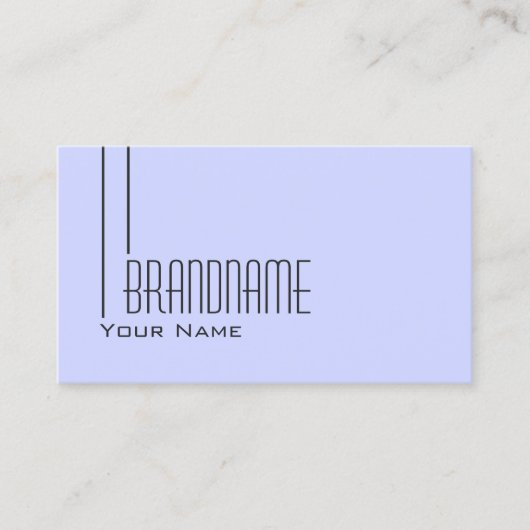 淡い赤ちゃんブルーとフォトプロフェッショナルとシンプル 名刺 (正面)