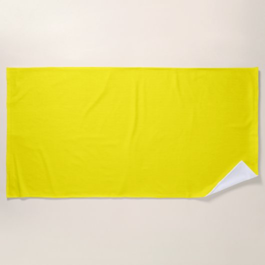 淡い金、パール、サンディイエロー、 ビーチタオル (正面)