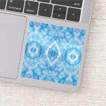 淡い青の抽象的な水彩画アート