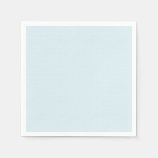 淡い青の接続ドット スタンダードカクテルナプキン (正面)