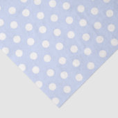 淡い青の背景(白い水玉模様) 薄葉紙 (詳細)